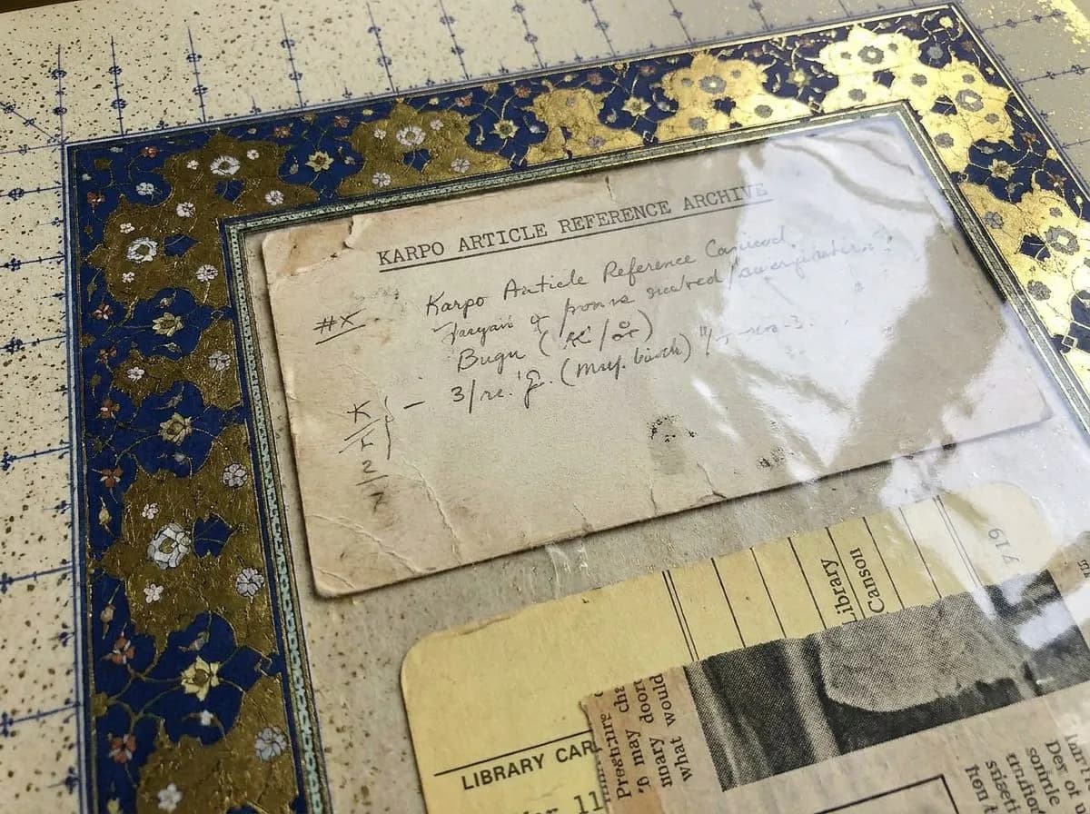 Leather Archives & Museum Vertical File Room and Catalog Card Ritual