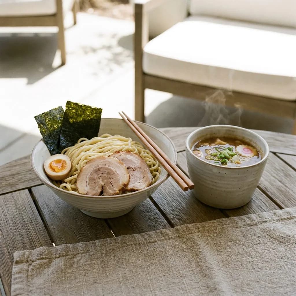 A West Loop Ramen Counter Serving Tsukemen Until Midnight