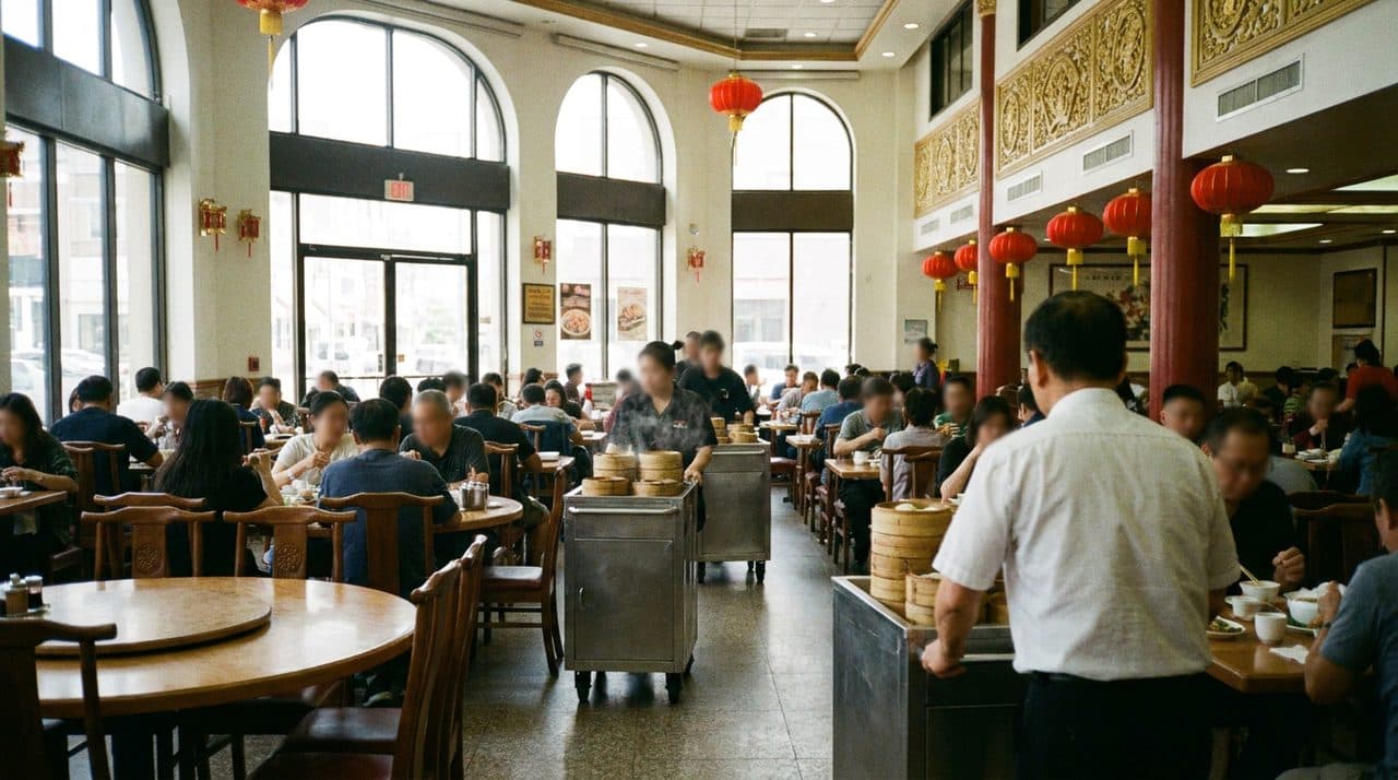 The Chinatown Dim Sum Hall at 8AM When the Carts Are Still Full - cover image
