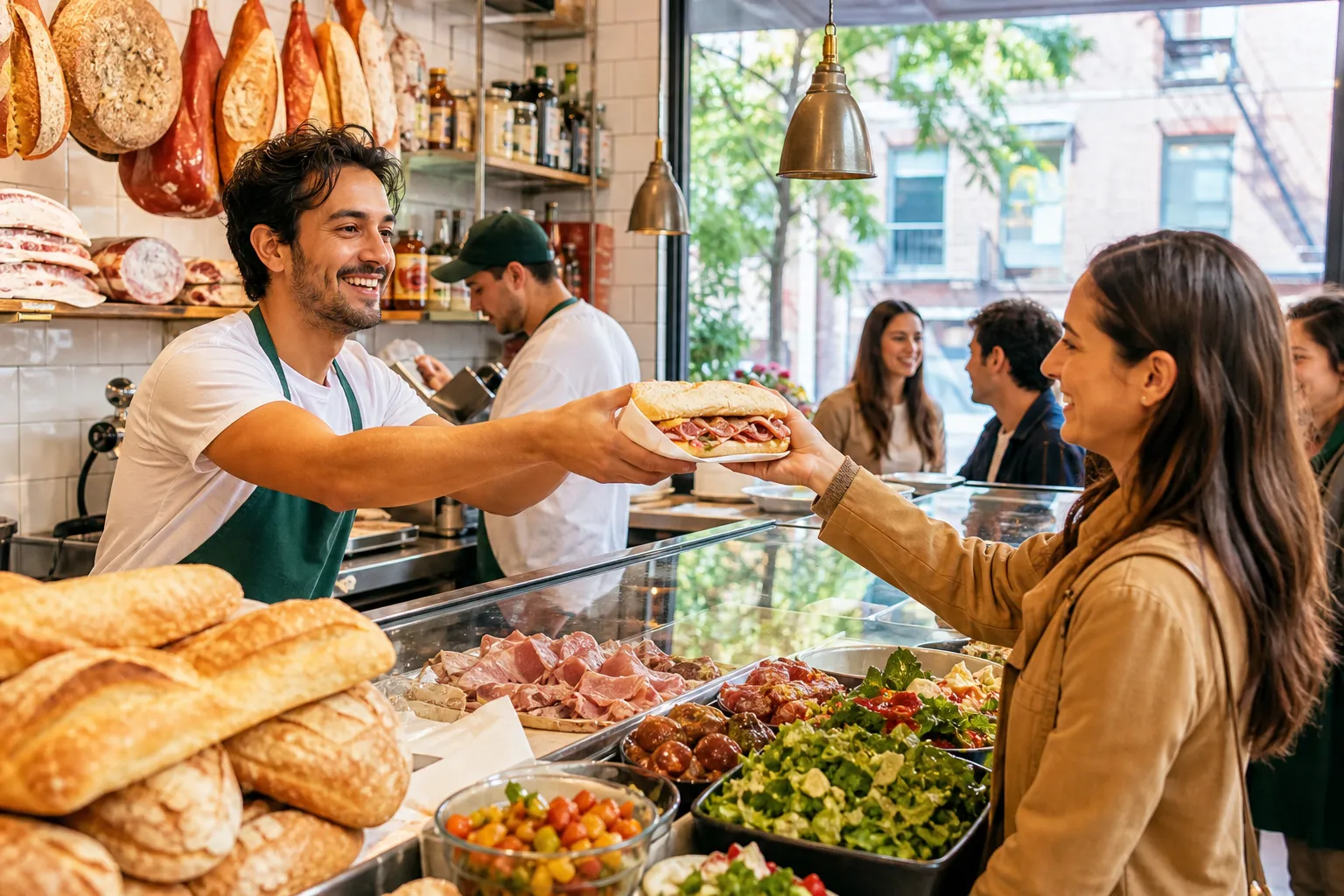 chopped italian sandwich nyc in NYC