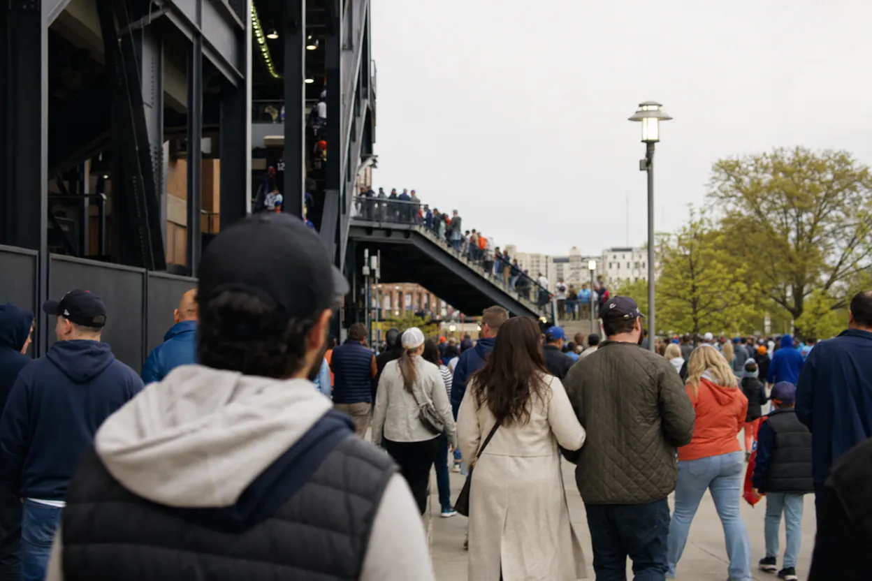 NYC experience scene for Citi Field Soccer Crowd Test for Queens Families Before a Late Subway Home