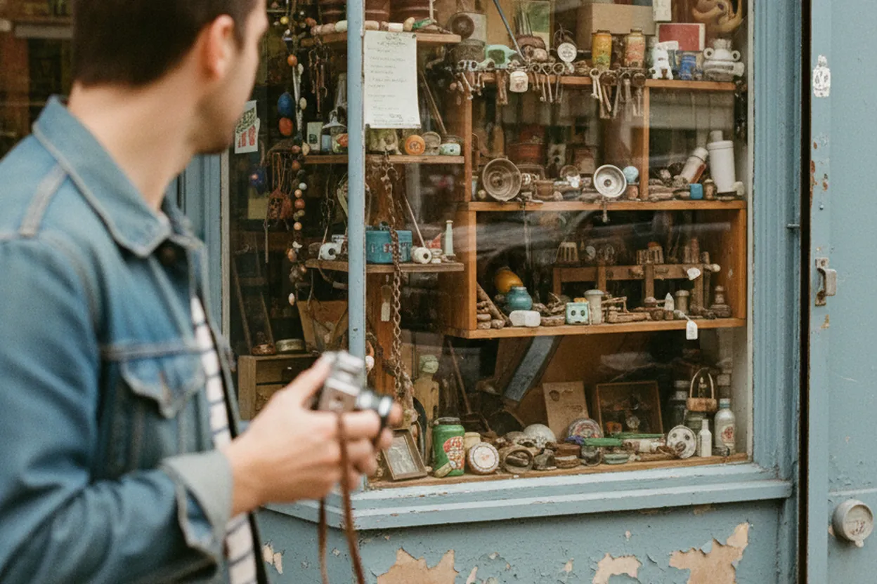 NYC experience scene for City Reliquary: A Williamsburg Museum for New York’s Everyday Objects