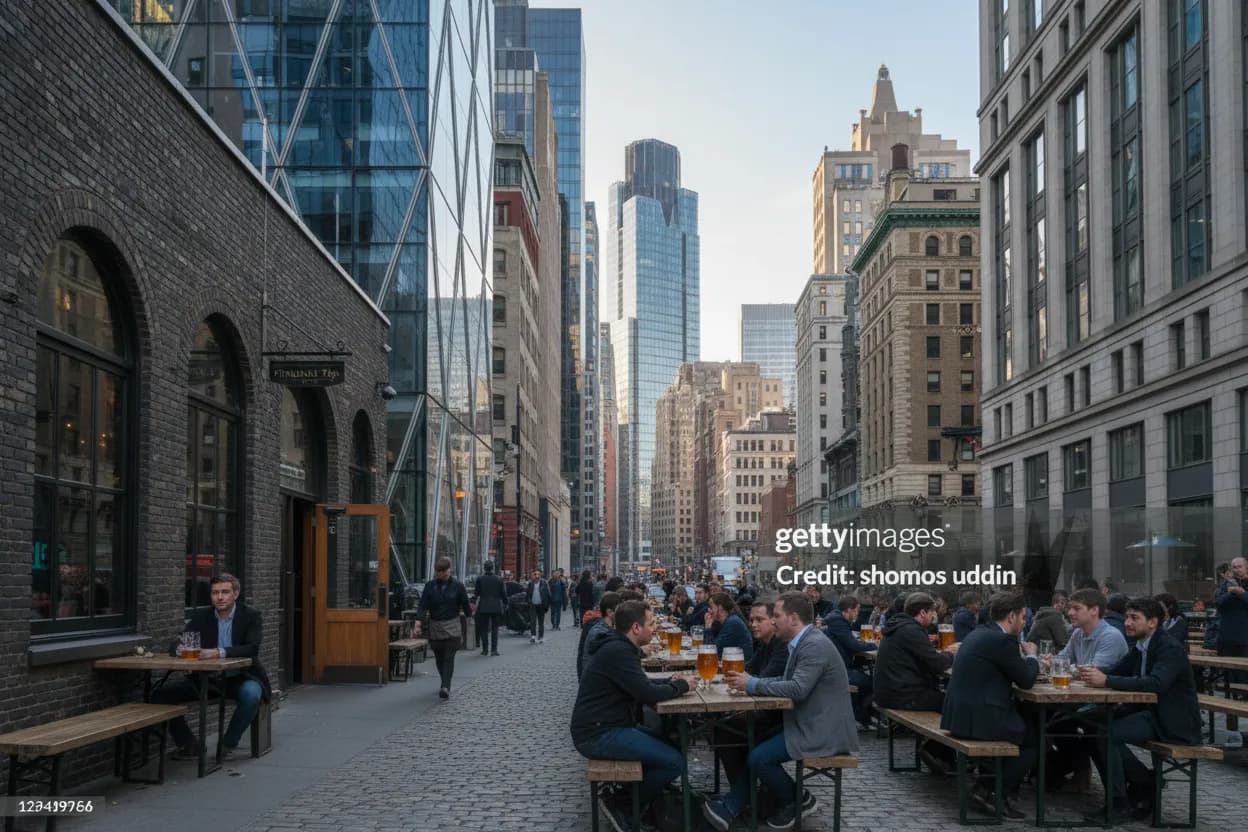Cover scene for Clinton Hall FiDi for a Big-Table Watch When Kids Are Along