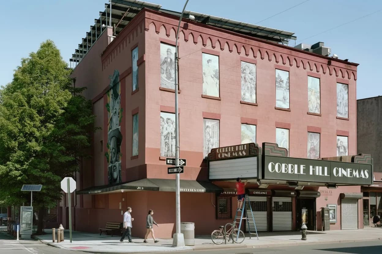 Cover scene for Cobble Hill Cinemas for a Rainy Family Watch Party Without Mall Energy