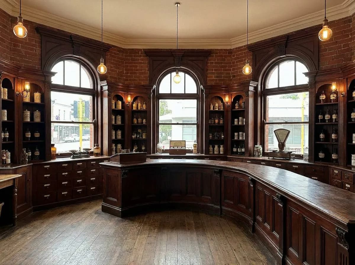 C.O. Bigelow Apothecary Prescription Counter Compounding Demonstration