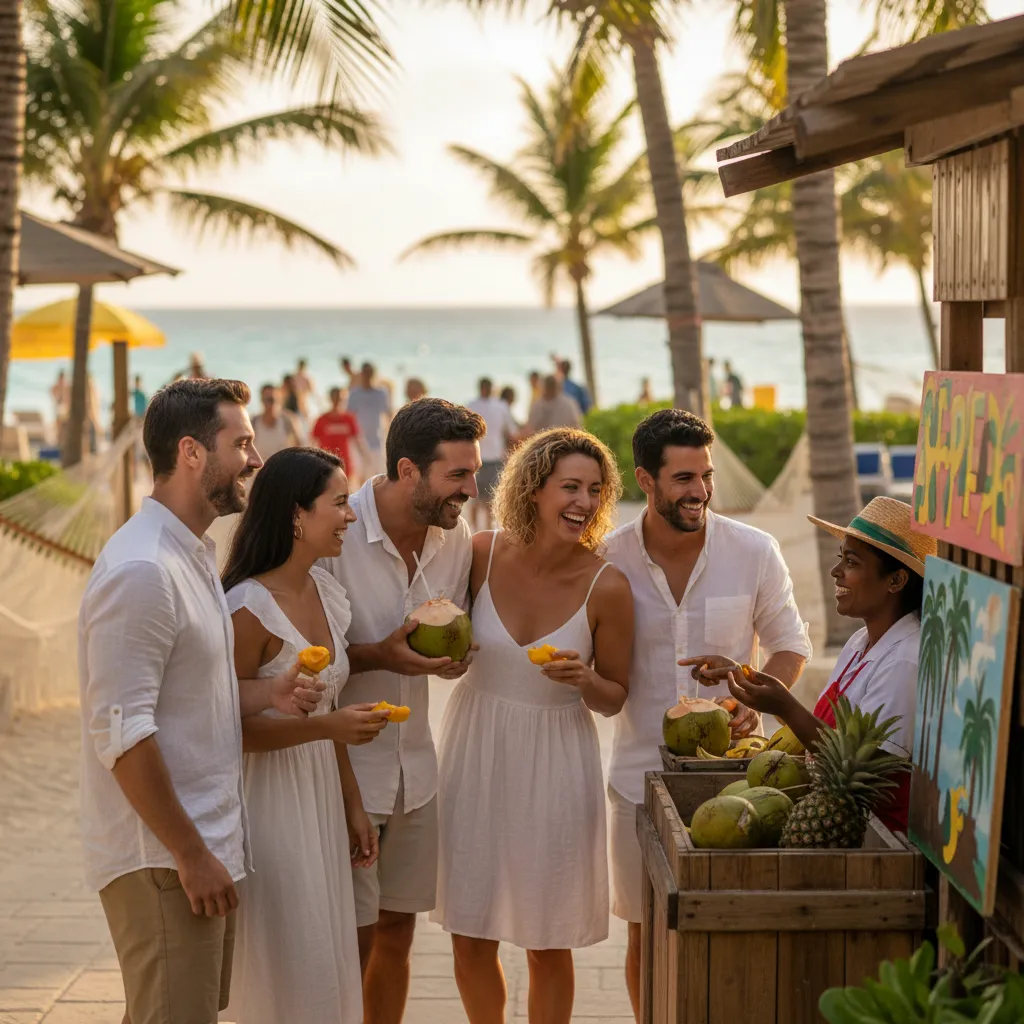 coco cay group outing scene for NYC