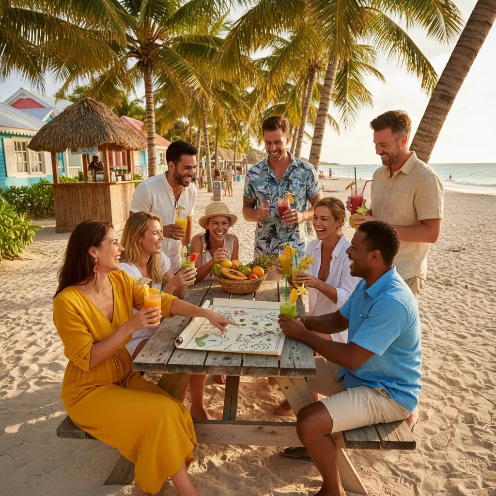 cococay group outing scene for NYC