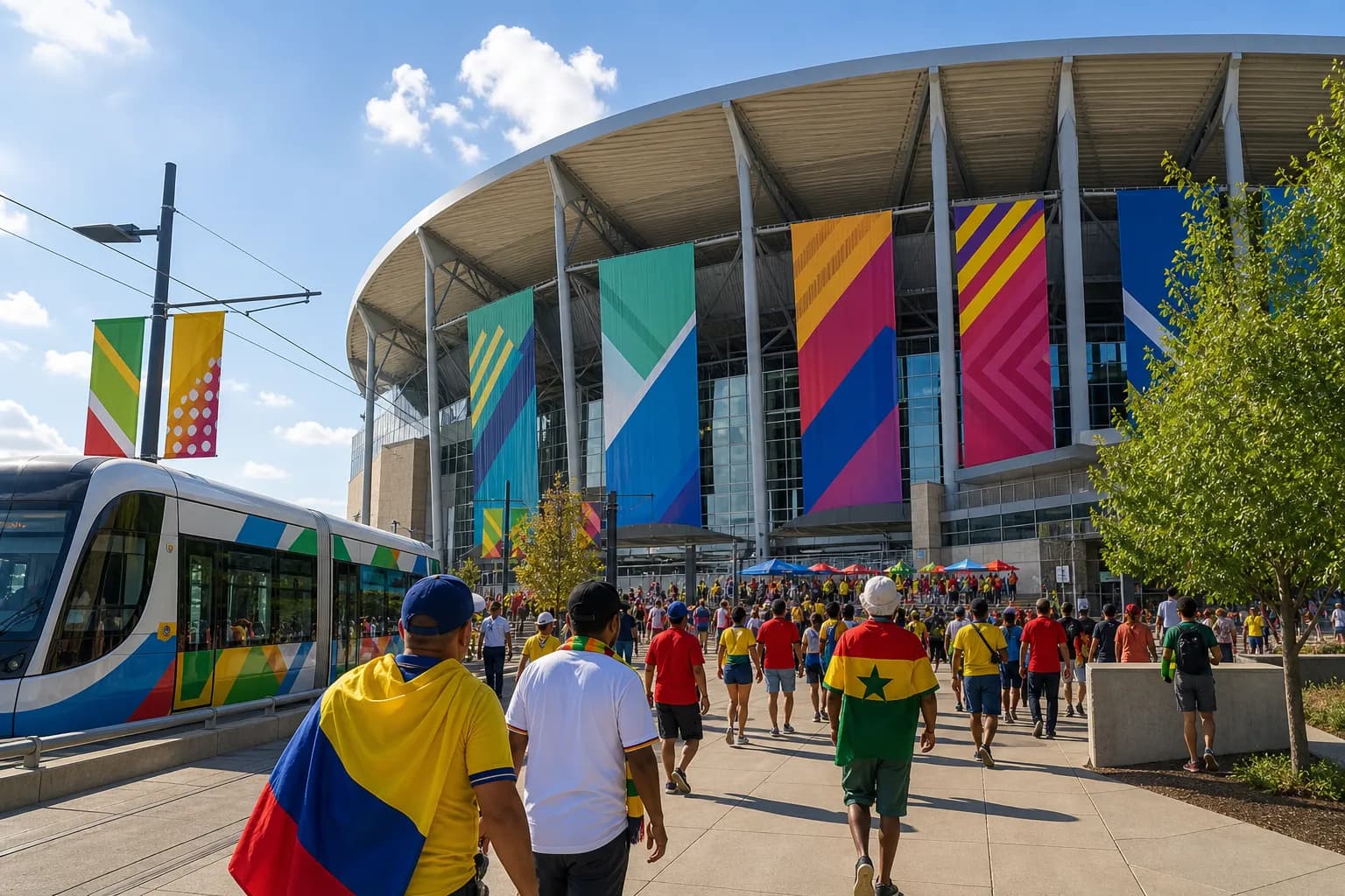 Kansas City World Cup match-day scene
