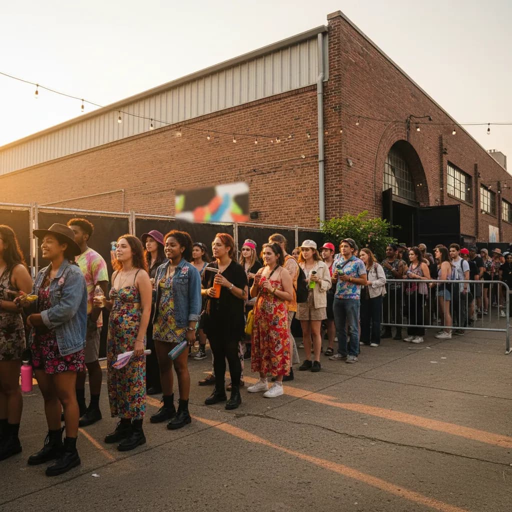 A Brooklyn crowd gathered for a free summer music event