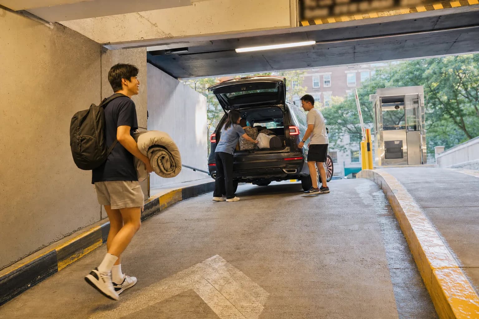 Upper West Side garage backup for Columbia move-in