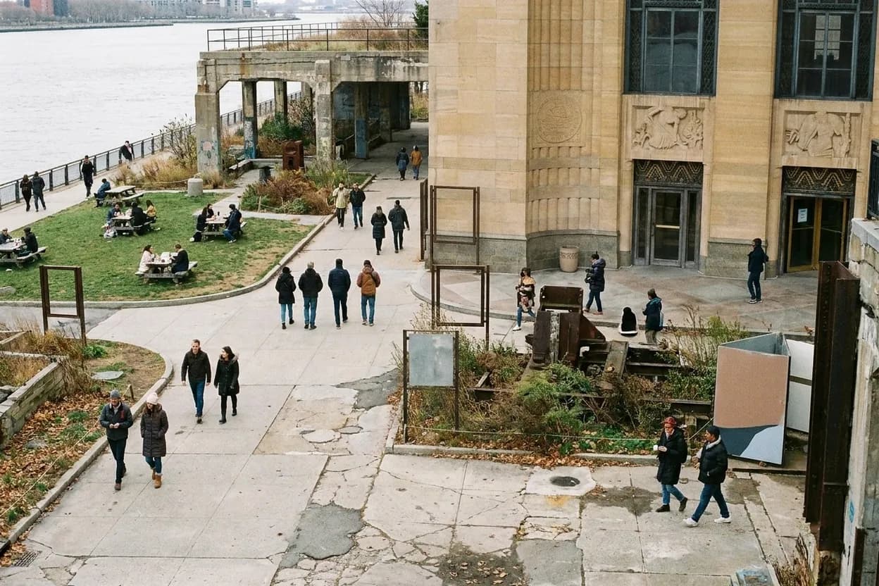 Cover scene for Concrete Plant Park: The South Bronx Riverside Park Reclaimed From an Industrial Past