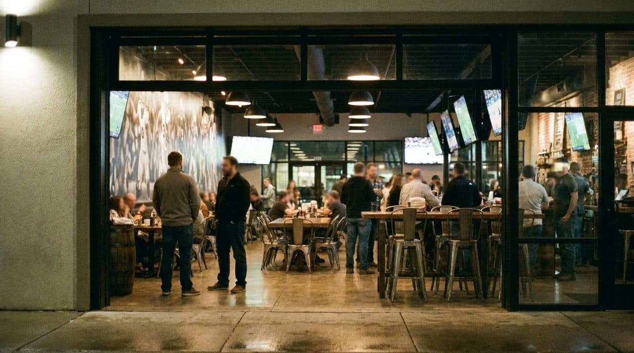 Condesa Sports Bars Toggle Between Spurs vs Knicks Game 4 and World Cup Kickoff - scene