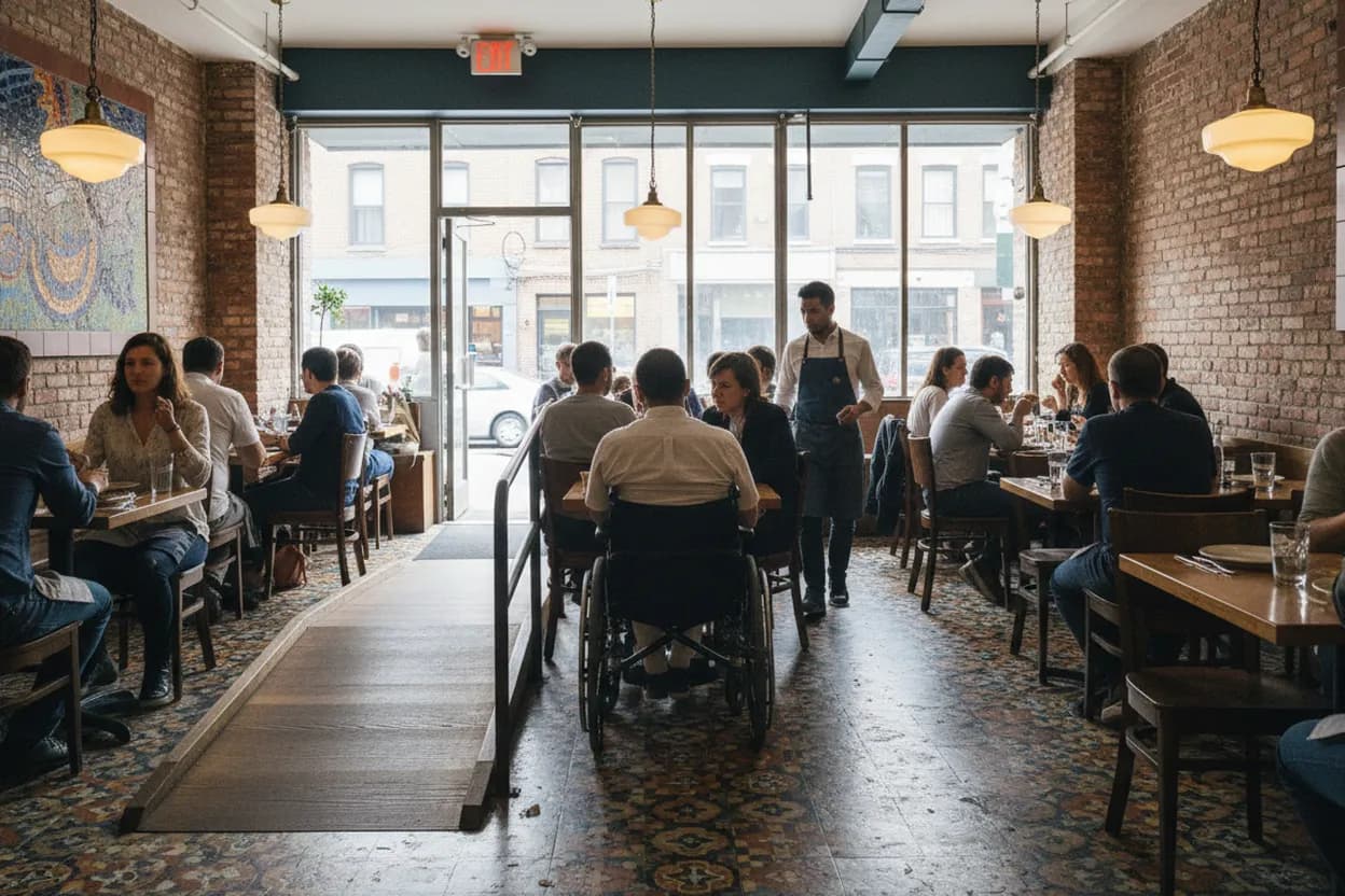 Cover scene for Contento in East Harlem: A Wheel-Friendly Dinner Plan That Still Feels Special