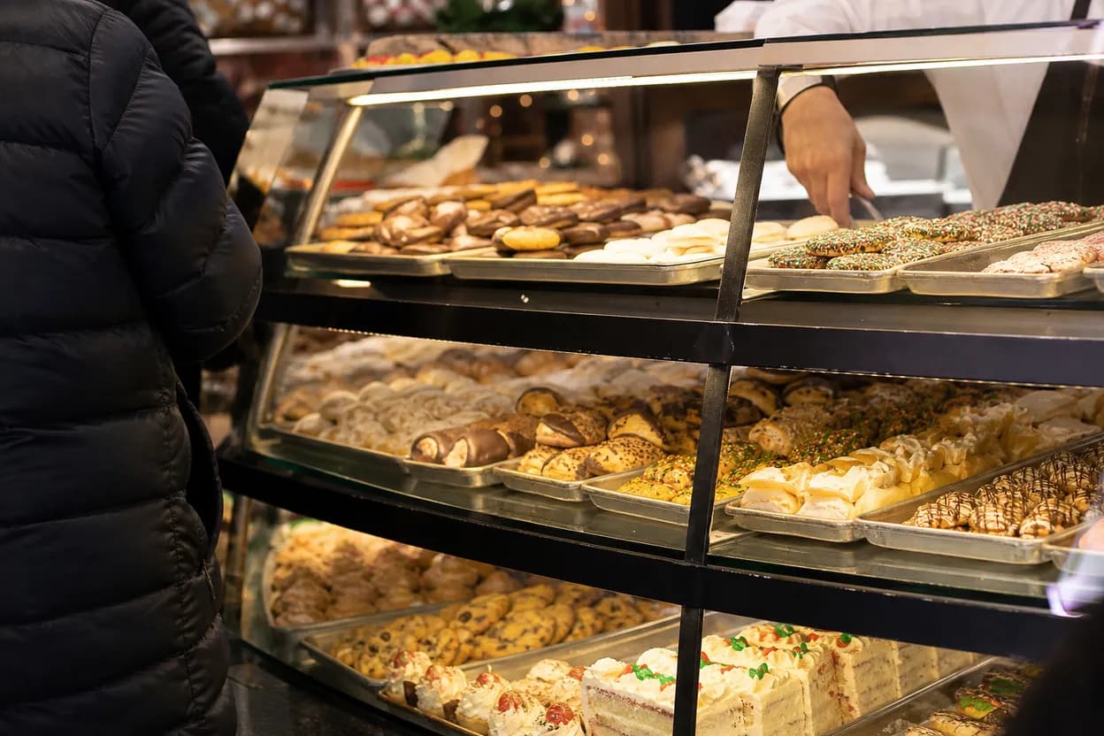 Editorial detail for Conti's Pastry Shoppe in Morris Park: Italian Cookies and Iced Coffee for a Bronx Family Stop