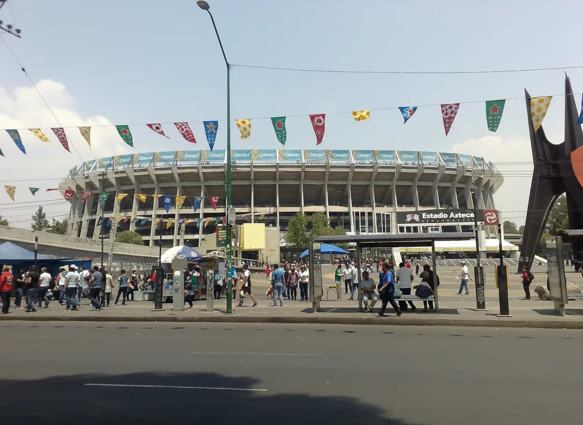 Coyoacan to Estadio Azteca route image