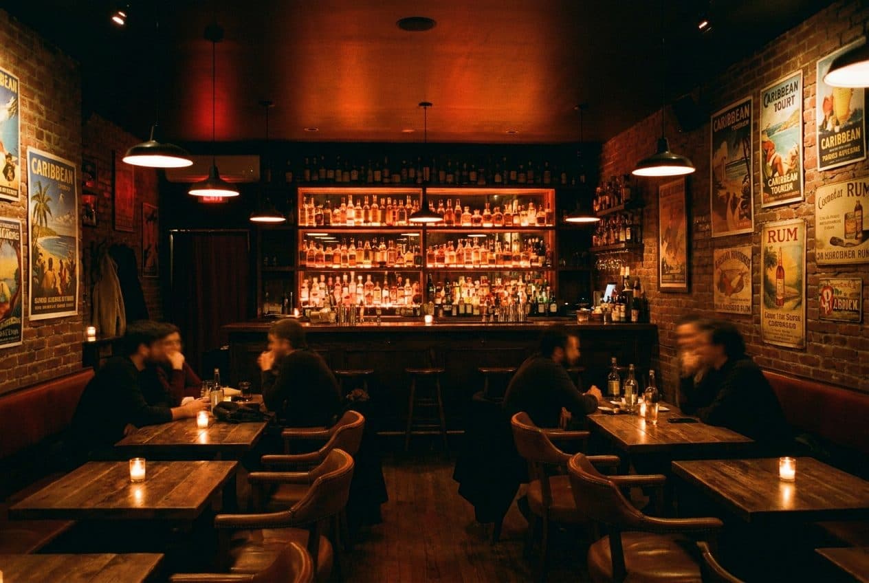 A Crown Heights Rum Bar on a Wednesday Night Where No One Checks the Time - cover