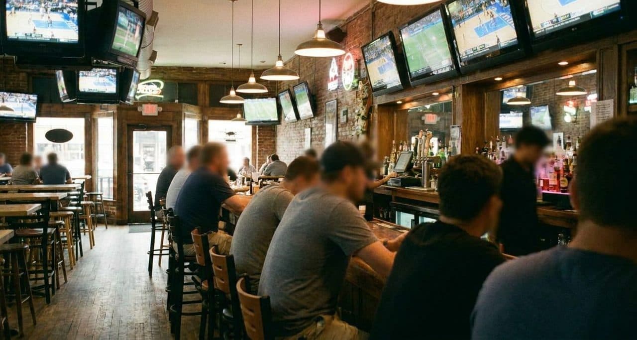 Crown Heights Sports Bars Screen Wings vs Lynx Before World Cup Evening Kickoffs - scene