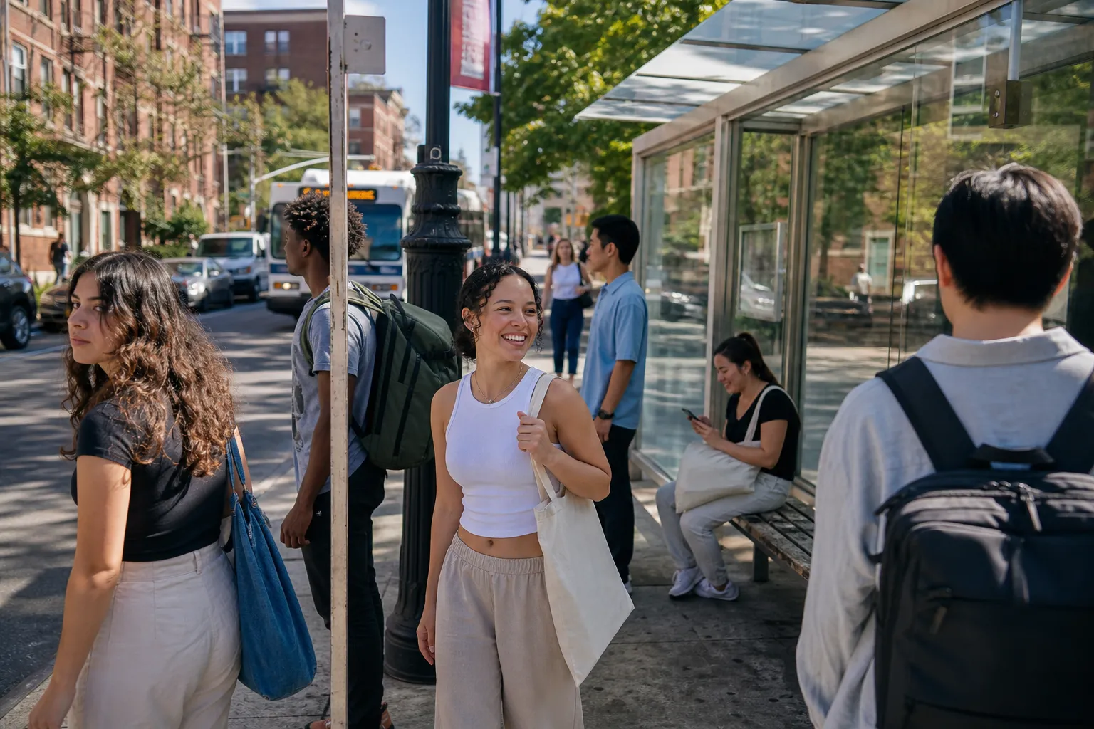 CUNY multi-campus housing comparison with bright city energy