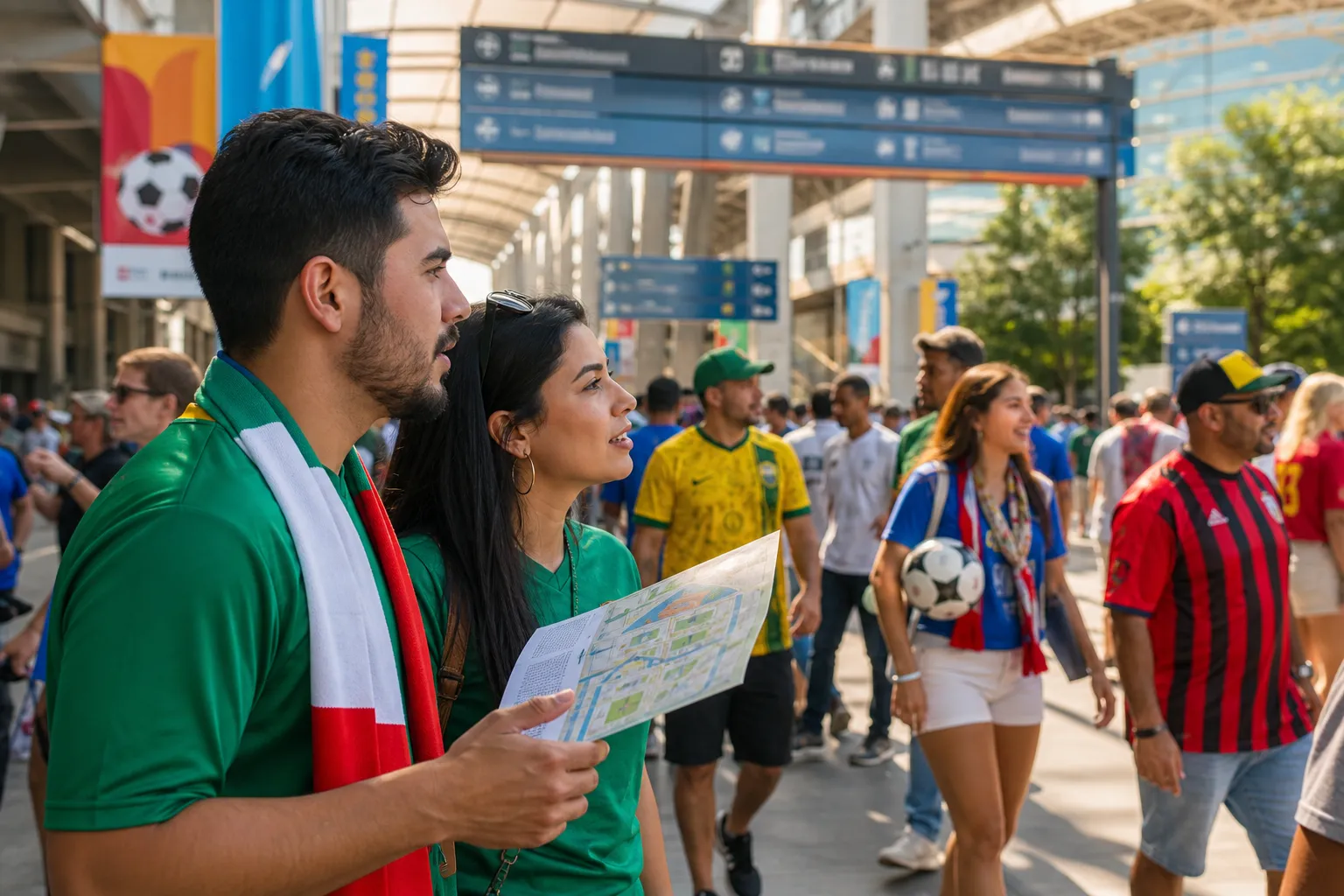Dallas / Arlington World Cup match-day scene