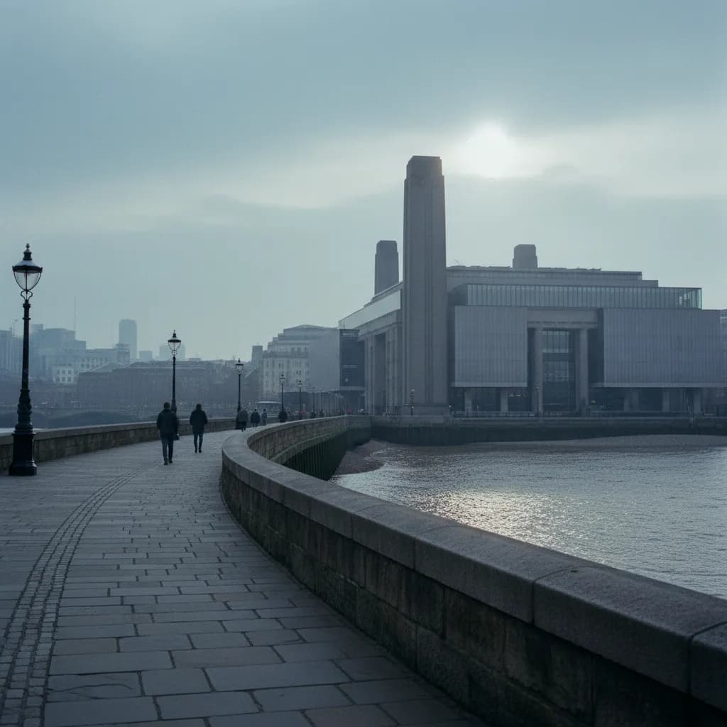 David Hockney Art Without a Spend: Tate Modern as a Free London Loop - interior scene
