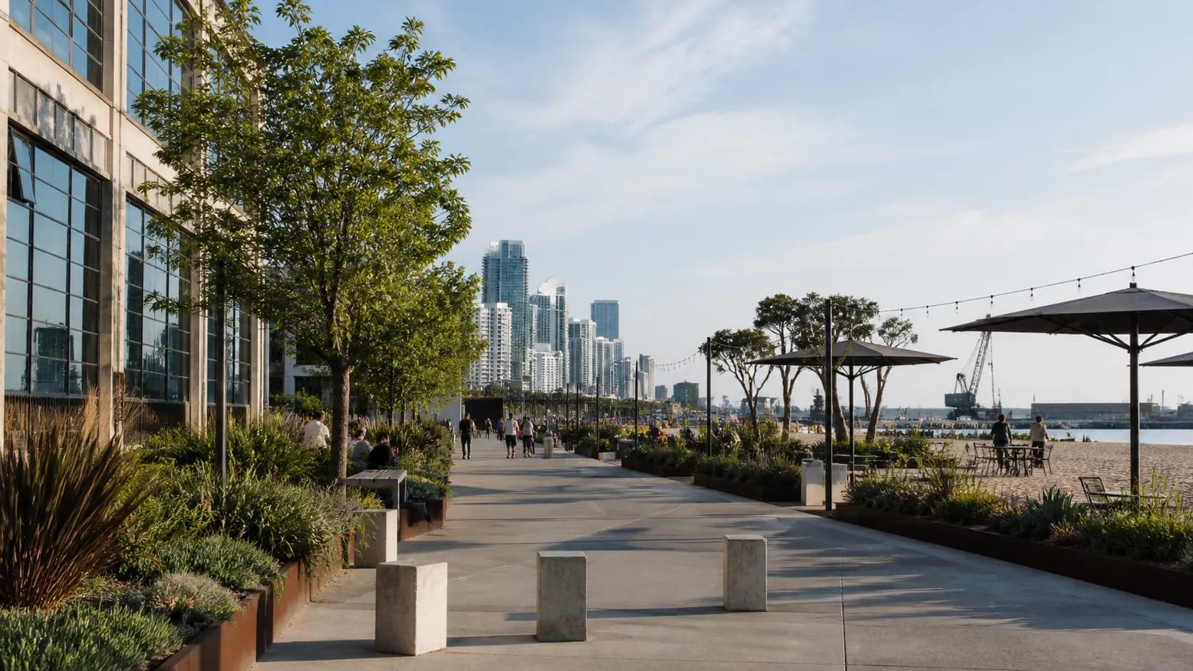 Realistic city scene for deportivo - real madrid: A Different Dogpatch Plan in San Francisco