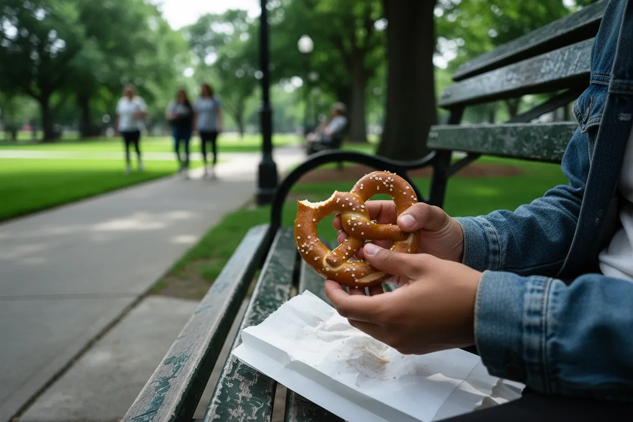 Editorial detail for Devoe Park Hilltop Bench Break for Bronx Teens Between Summer Tasks