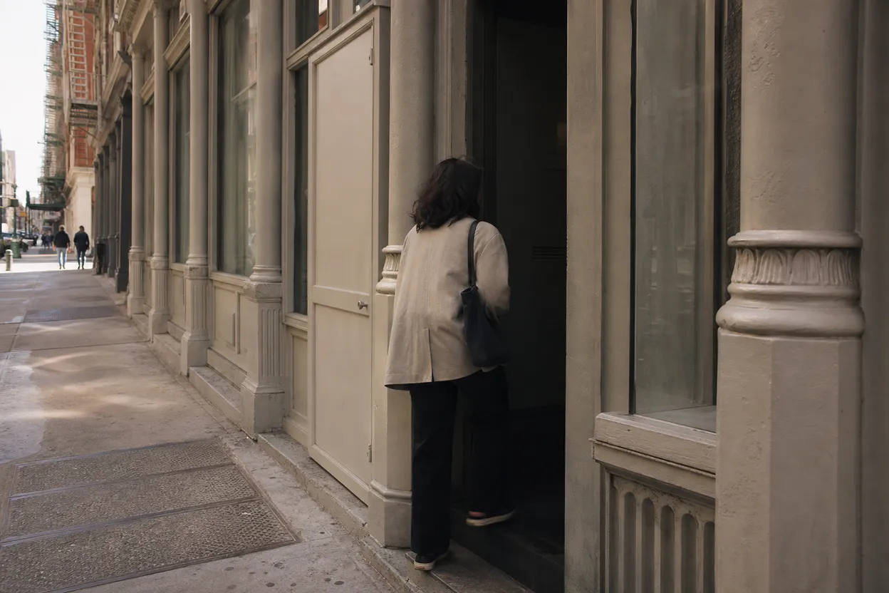NYC experience scene for Dia’s Earth Room on a Humid SoHo Afternoon: Is the Dirt Room Worth the Detour?