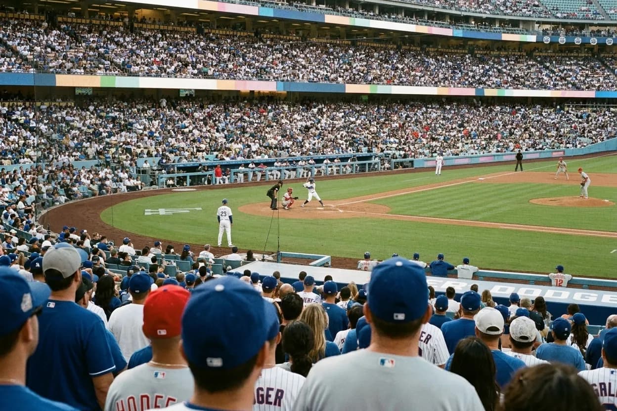Cover scene for Dodgers vs Phillies: Playoff Push in July's NL Powerhouse Clash