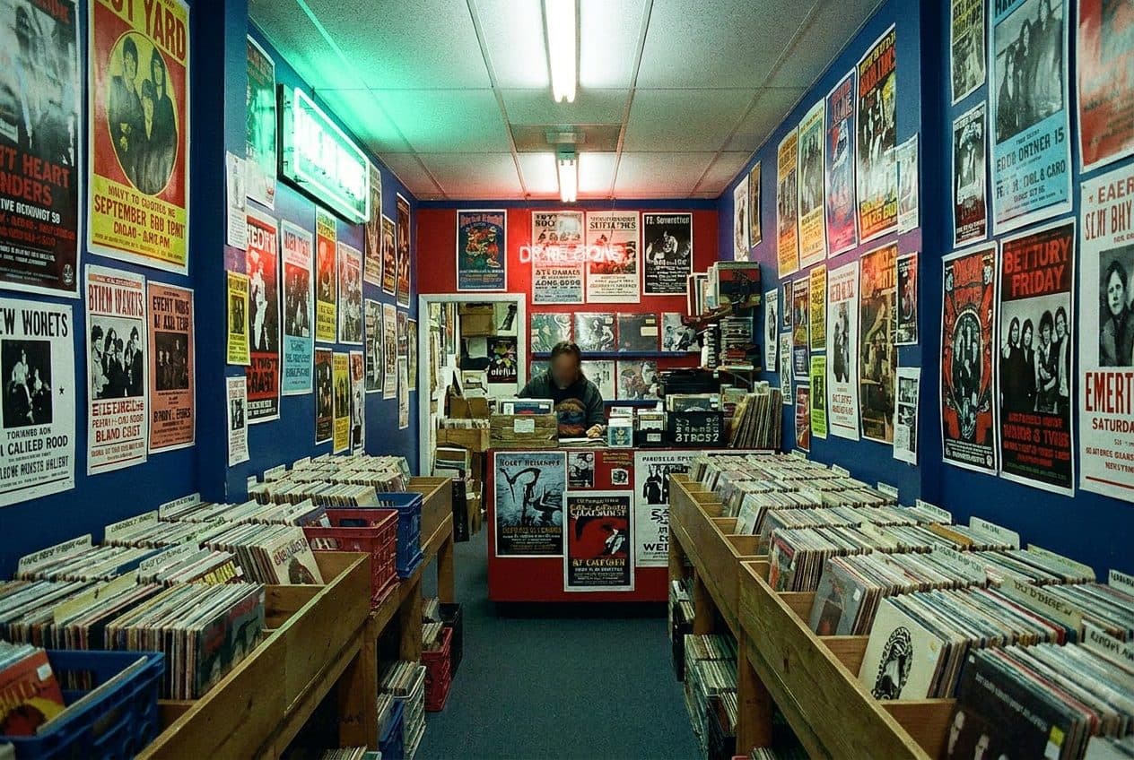 A Dominican Record Shop Where Crates Line Narrow Aisles and the Owner Knows Every Label - cover