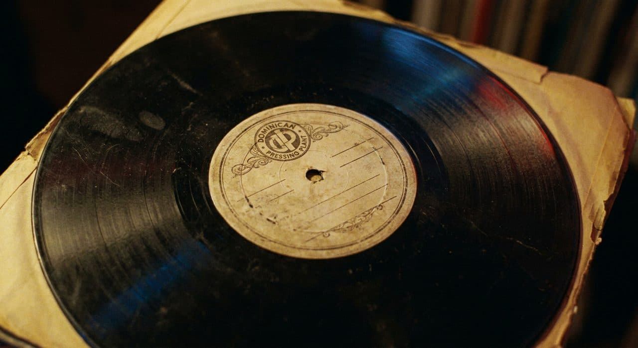 A Dominican Record Shop Where Crates Line Narrow Aisles and the Owner Knows Every Label - scene