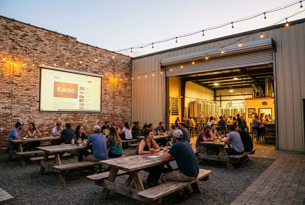 Downtown LA's Arts District breweries when World Cup 2026 watch parties fill warehouse patios at noon