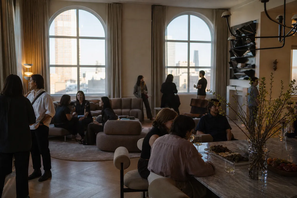 Cover scene for Dream House in Tribeca: A Sound-and-Light Room for When a Gallery Walk Needs to Get Stranger