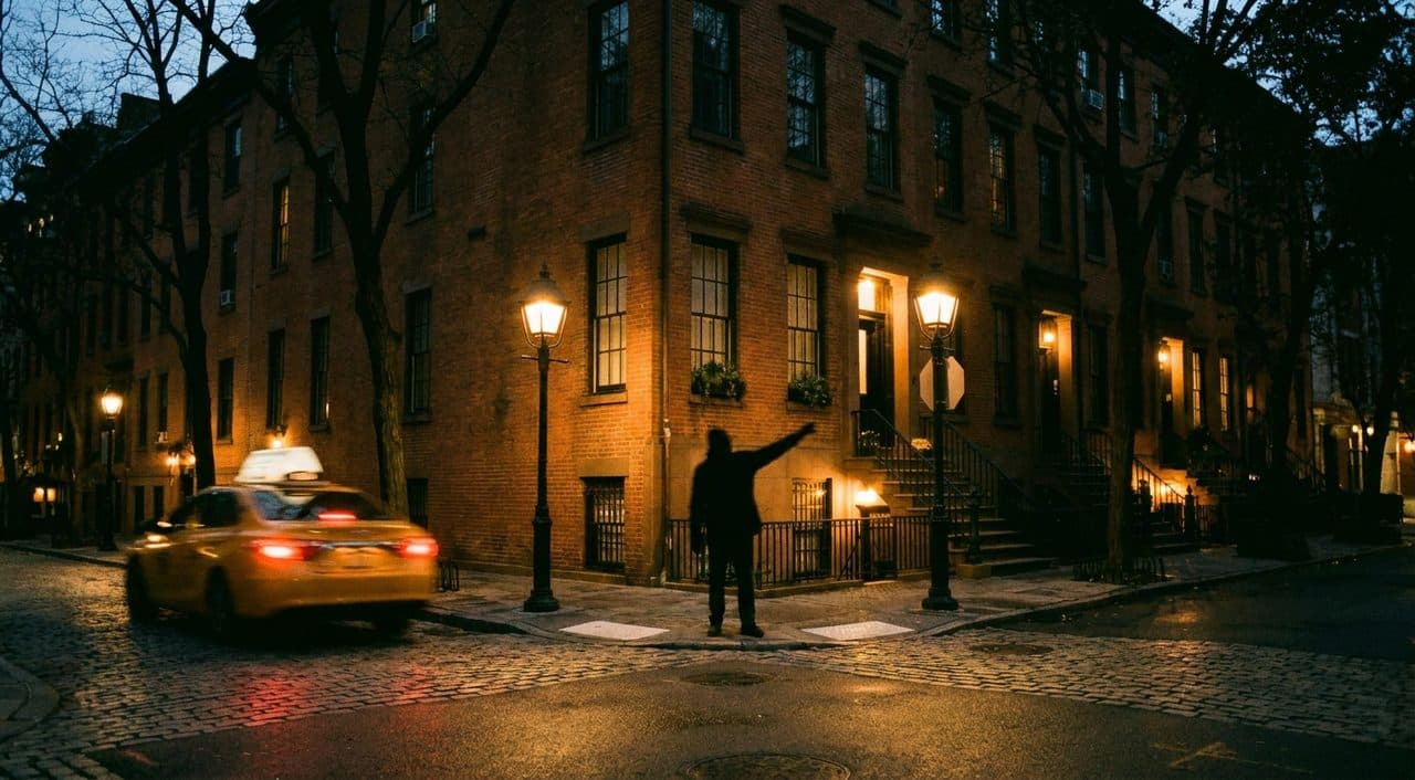 Drift Through West Village Cobblestones After a Madonna Tribute Night - scene