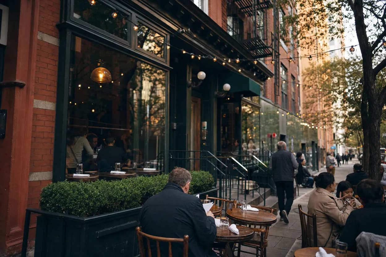 Cover scene for Early Open Championship at Jones Wood Foundry: An UES Golf Breakfast Plan