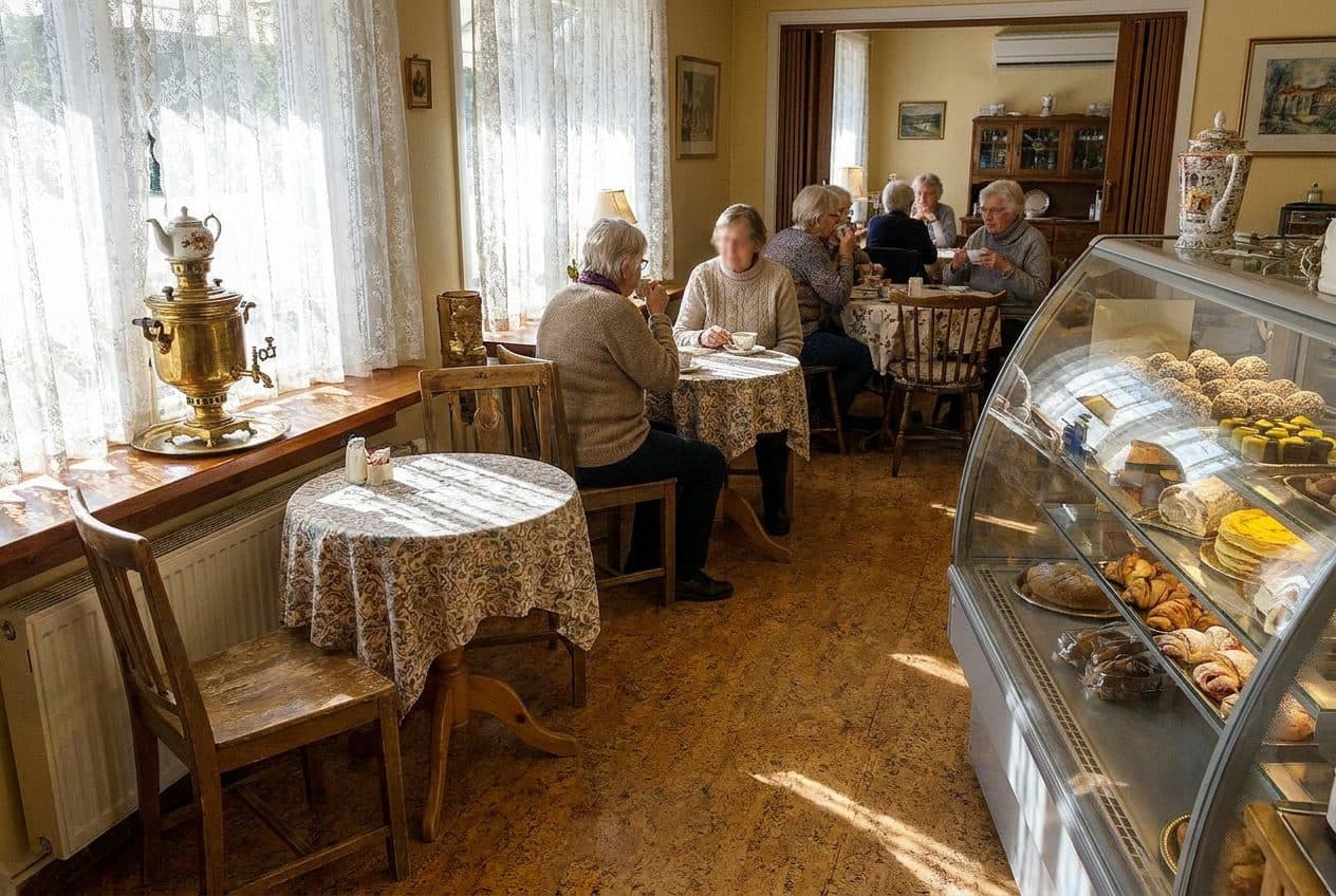 An Eastern European Tea Room in Forest Hills Where the Babka Never Changes - cover