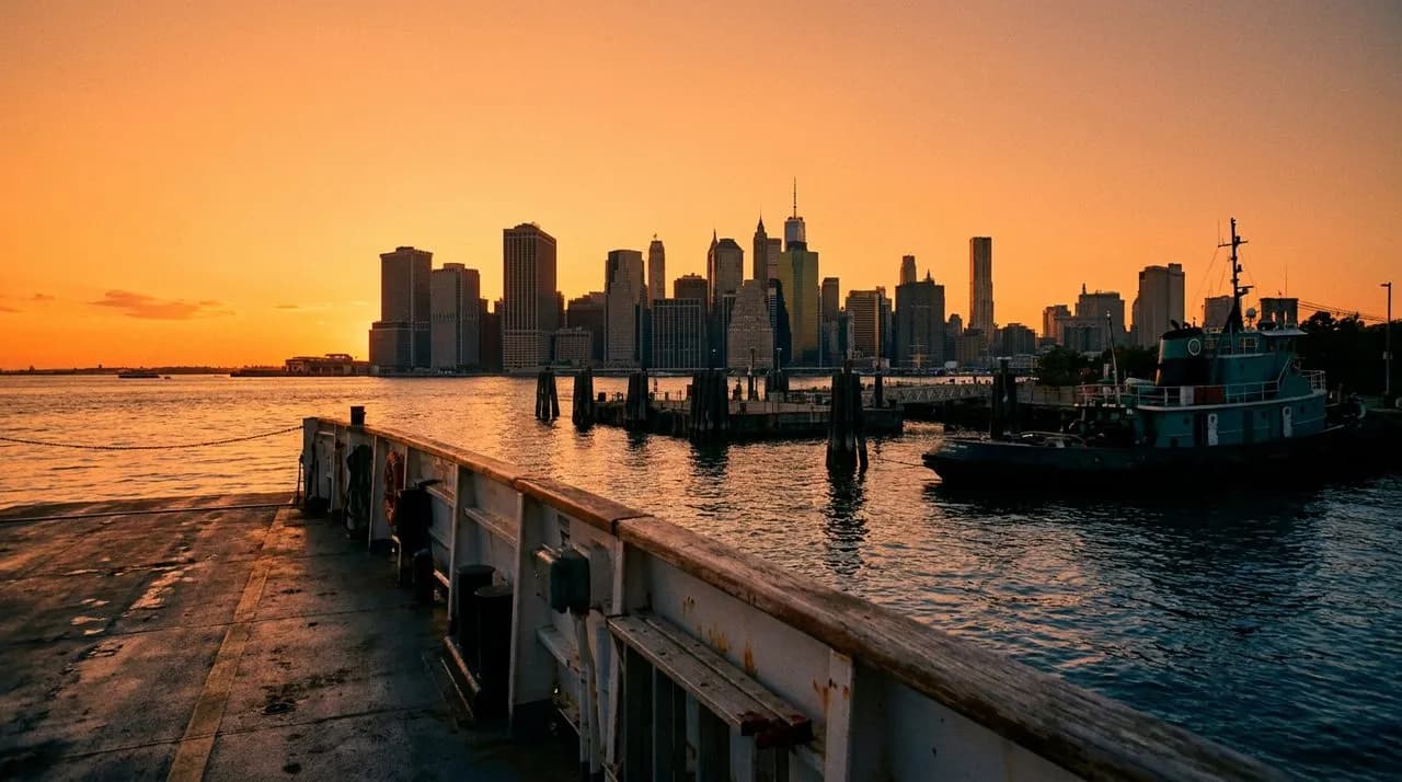 East River Ferry Astoria Route Sunset Crossing and the 6:30pm Departure Window