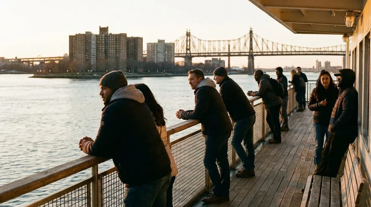 East River Ferry Astoria Route Sunset Crossing and the 6:30pm Departure Window