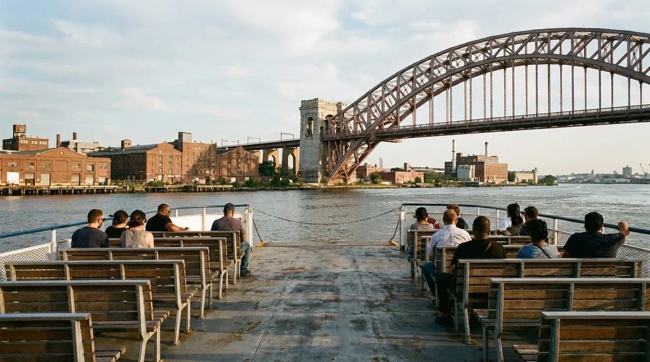 East River Ferry Soundview Route Wall Street to Ferry Point Park Crossing: A Fresh Field Note