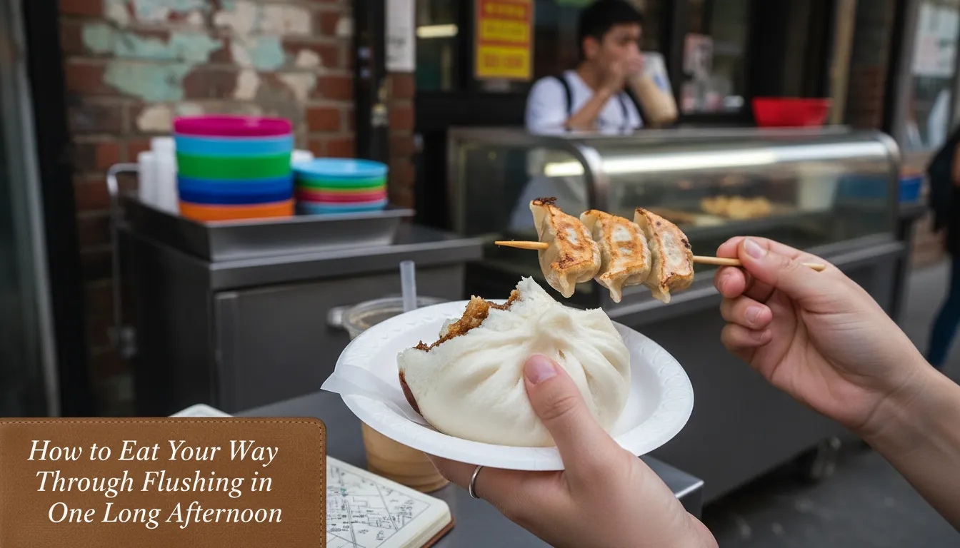 Editorial NYC detail for How to Eat Your Way Through Flushing in One Long Afternoon