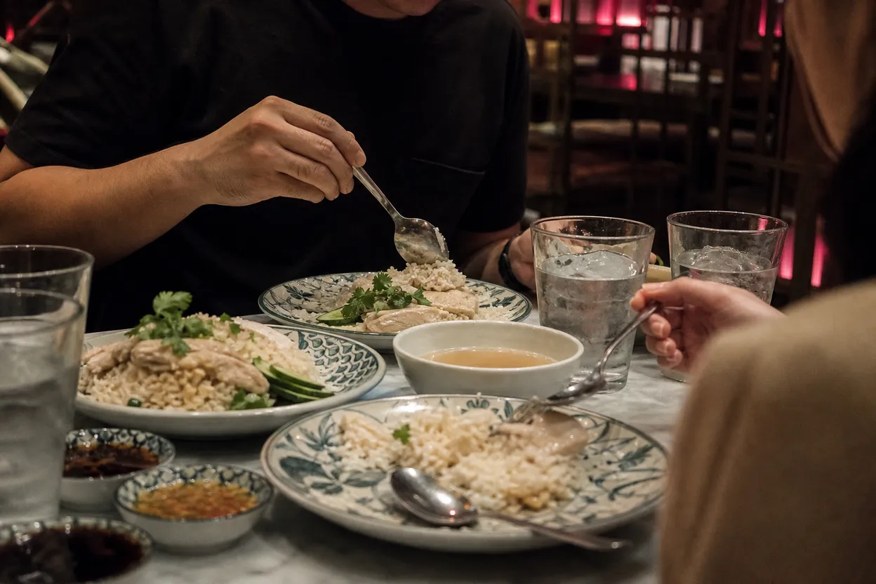 Editorial detail for Eim Khao Mun Kai in Elmhurst: A Focused Thai Chicken-Rice Dinner