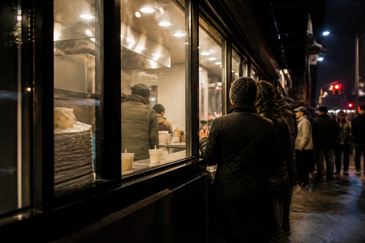 NYC experience scene for El Califa de León in NYC: A First-U.S. Taquería Stop for Serious Taco People