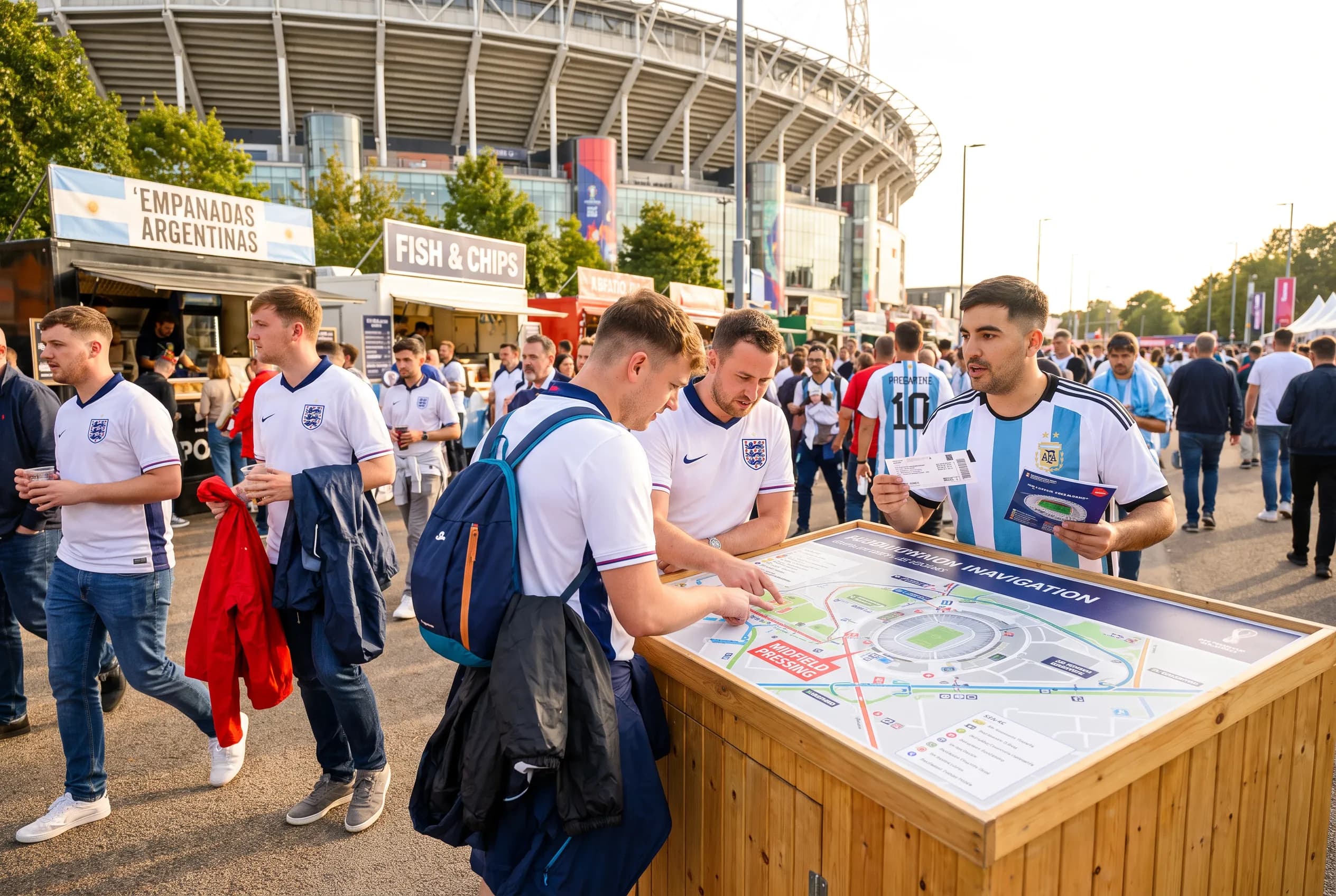 A bright practical scene for england argentina expected shapes midfield pressing and width.