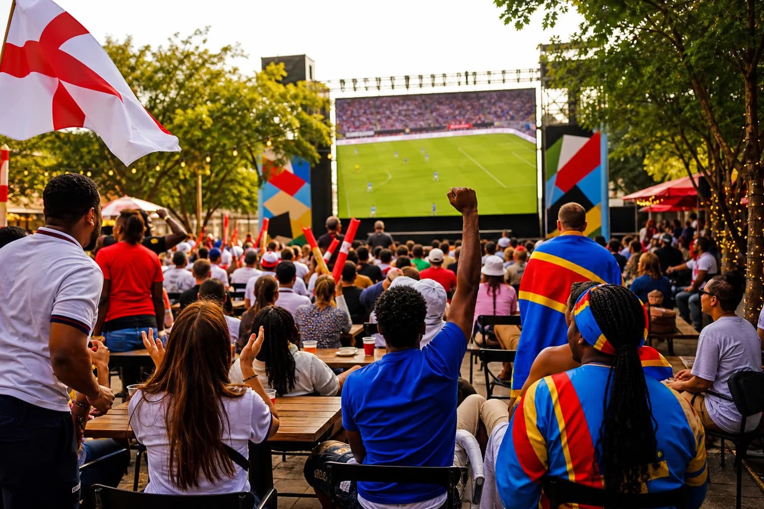 Atlanta World Cup match-day scene