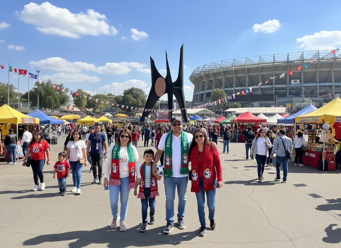 Estadio Azteca: Family Entry Plan