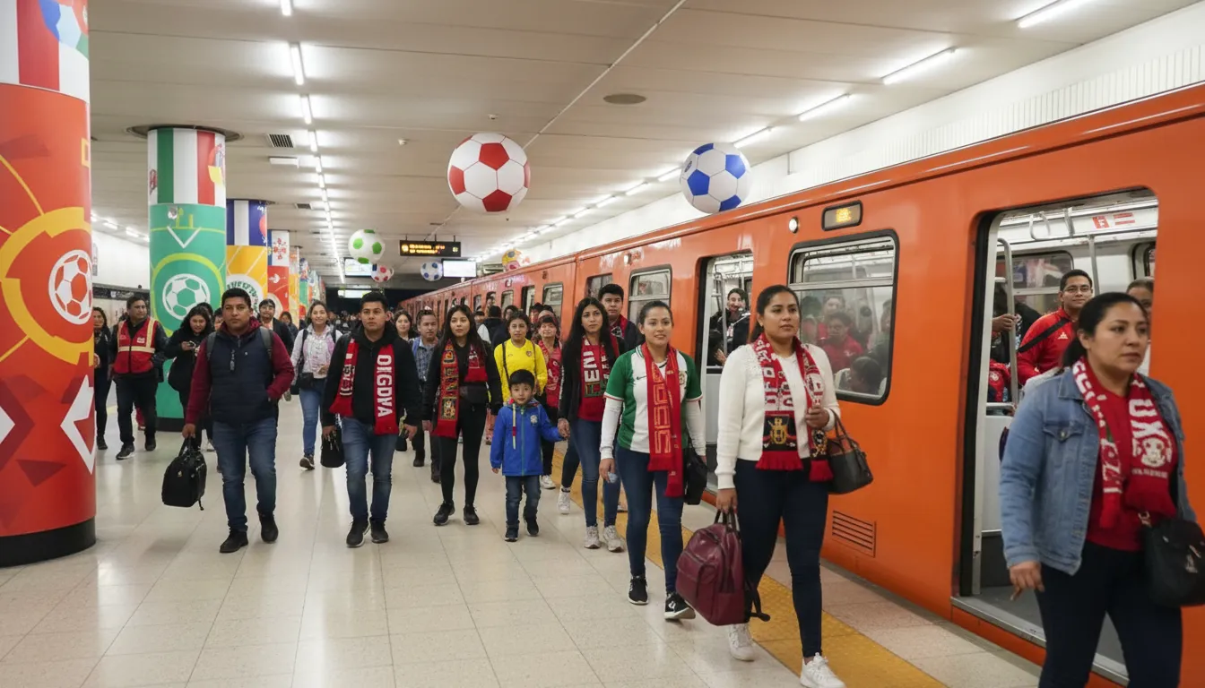 Estadio Azteca: Family Entry Plan route image