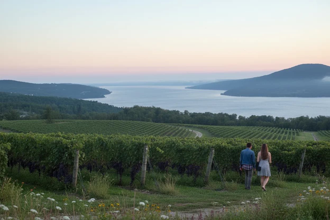 Cover scene for European-Style Finger Lakes Villages: A Romantic Getaway Guide for Couples