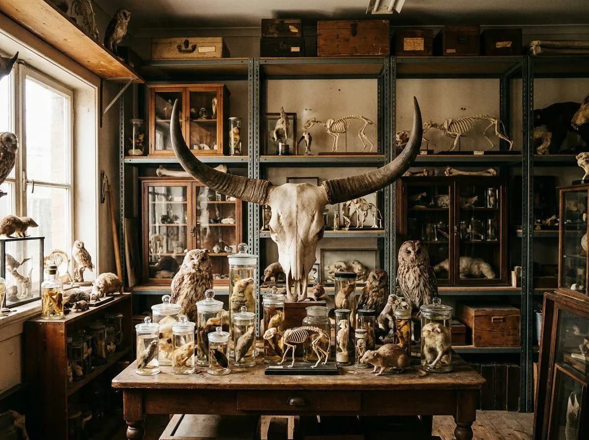 Evolution Store Wet Specimen Consultation Desk and Preservation Clinic