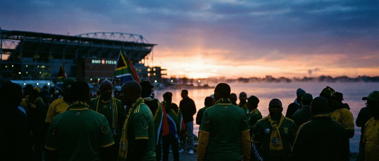 South Africa's Training at BMO Field Has Toronto's African Diaspora Community at the Gates Before Dawn