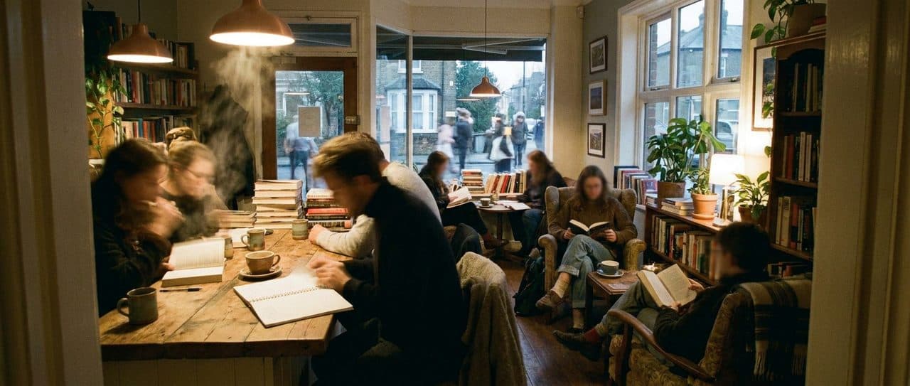 Fable 5 Bookstore Cafes for Fantasy-Lit Afternoons - scene