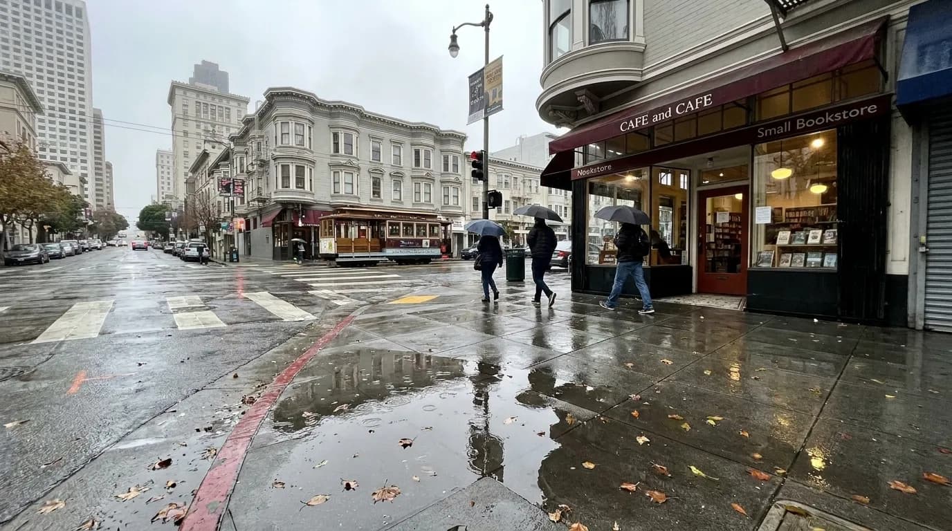 Practical city detail for Farmers Almanac Winter Weather Forecast: San Francisco Indoor Weekend Plan